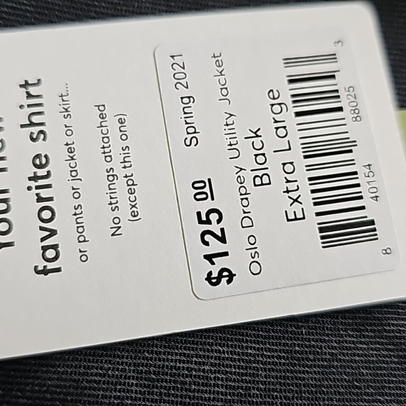 Marine layer Oslo Drapey Utility Jacket in Black - Picture 6 of 6